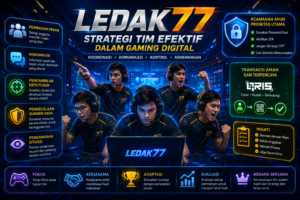 LEDAK77: Strategi Tim Efektif dalam Gaming Digital